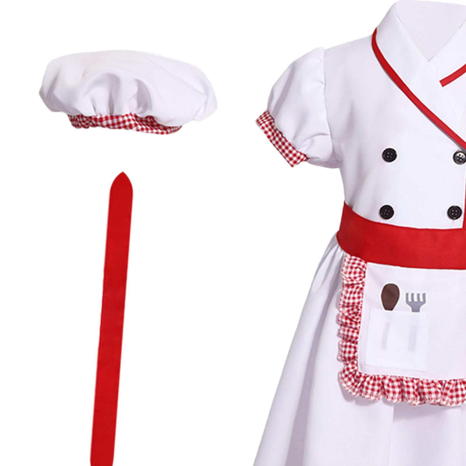 Baking Kitchen Set Up - طقم أزياء طاهٍ للأطفال للعب التظاهري،