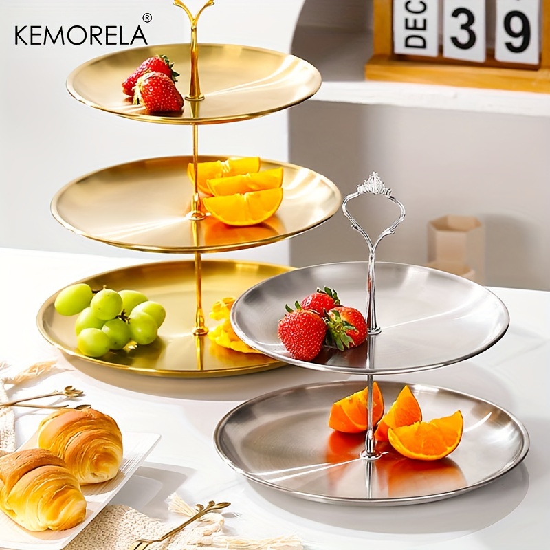 Cake Board Round - 2/3 طبقة الفولاذ المقاوم للصدأ كعكة