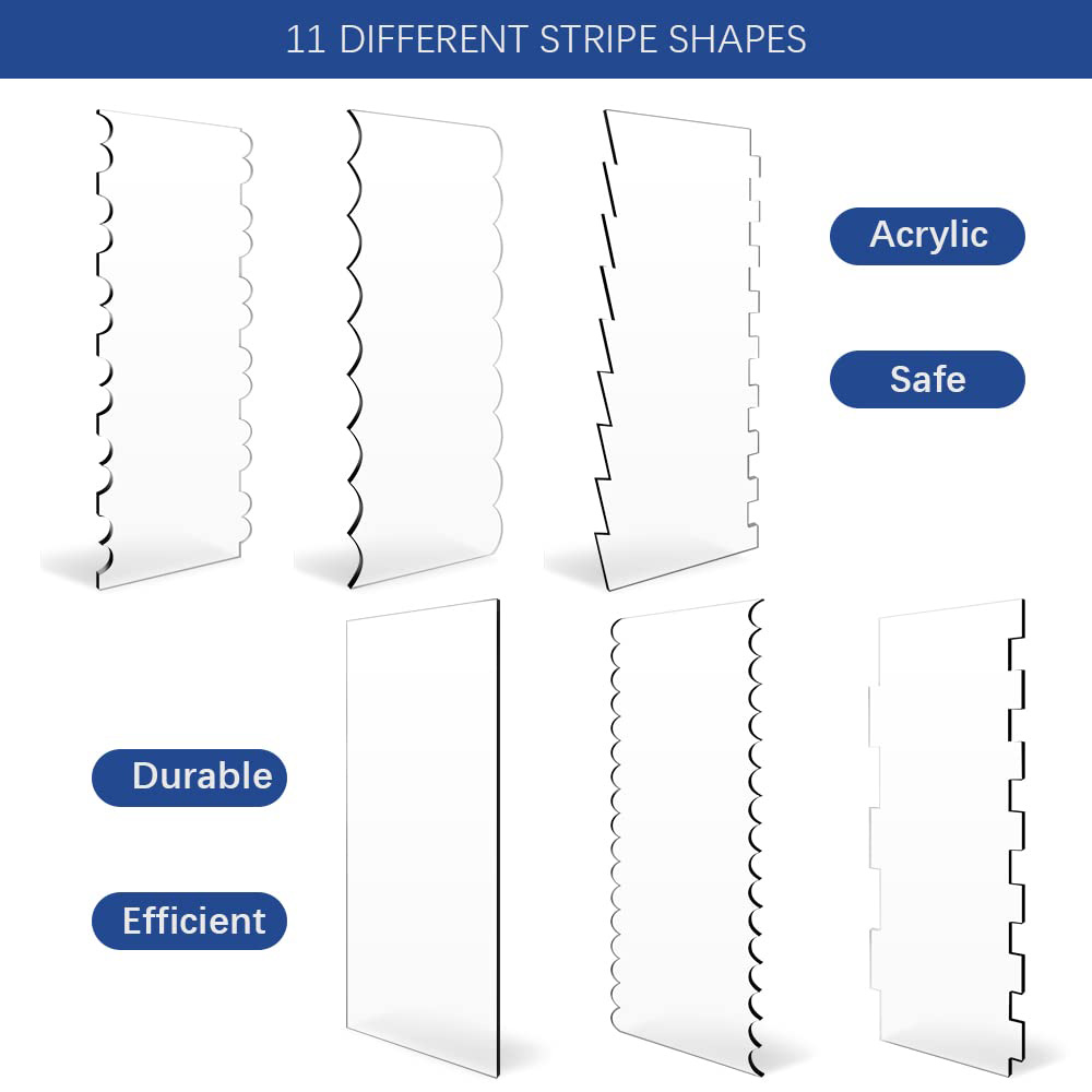 2 قطعة مجموعة مكشطة كعكة الاكر - مراجعة Offset Spatula Set وسعره