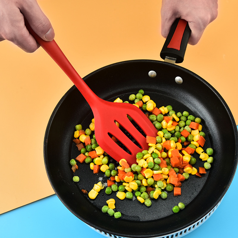 أواني طبخ سيليكون غير لاصقة ،  - مراجعة Offset Spatula Set وسعره