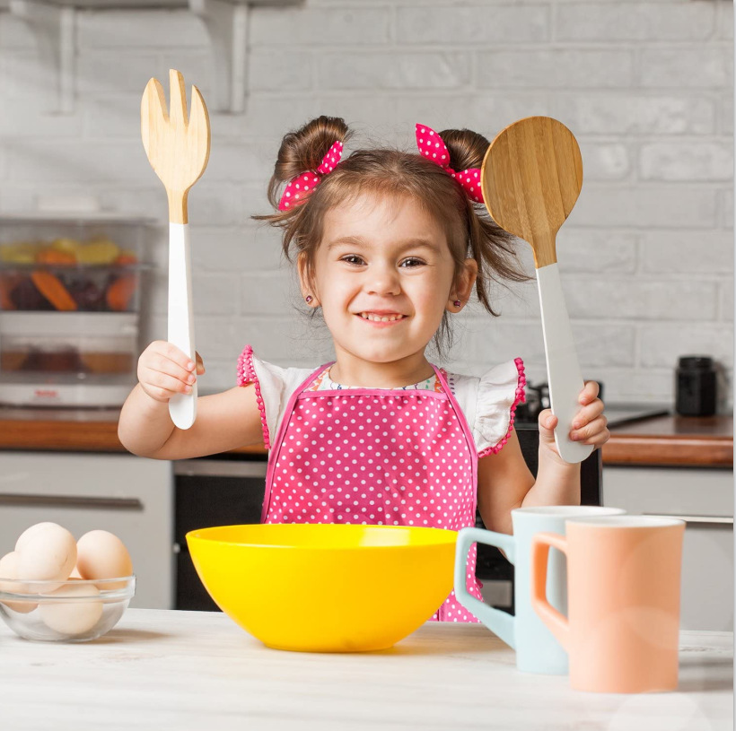 الخبز المئزر للأطفال ، الشيف ف - مراجعة Baking Kitchen Set Up وسعره
