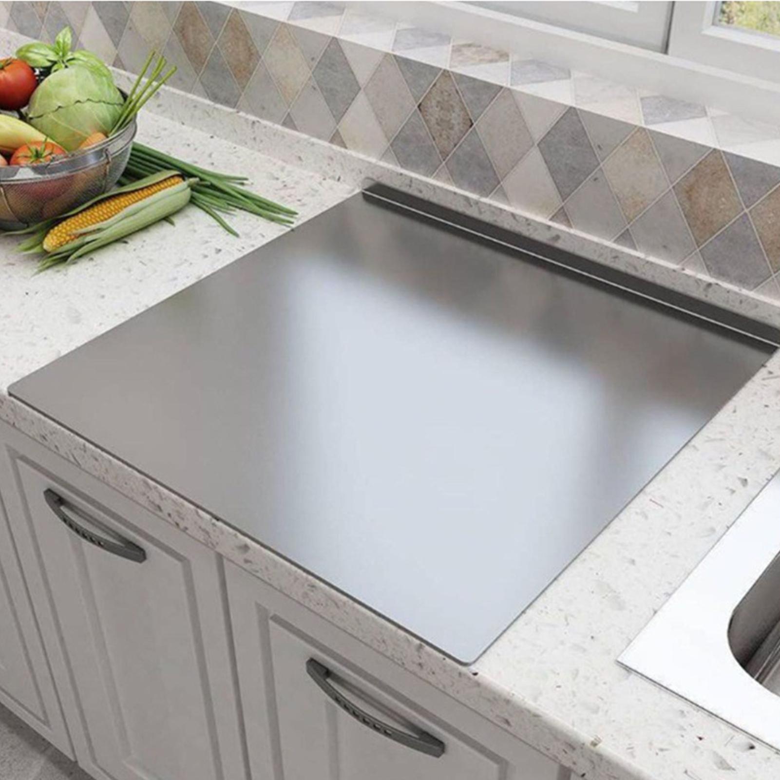 لوح تقطيع من الفولاذ المقاوم ل - مراجعة Kitchen Baking Area وسعره