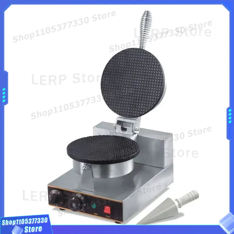 آلة صنع مخاريط الوافل الكهربائ - مراجعة Commercial Kitchen Baking Equipment وسعره