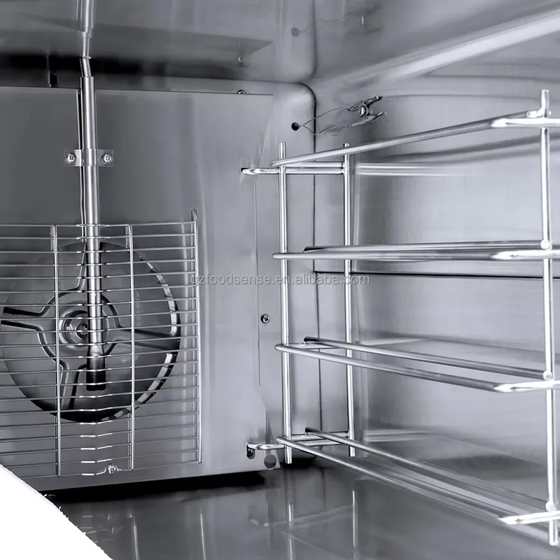 فرن كهربائي حراري بأربع طبقات، - مراجعة Commercial Kitchen Baking Equipment وسعره
