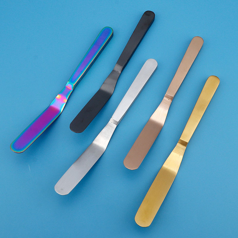 ملعقة تزيين الكيك من الفولاذ ا - مراجعة Offset Spatula Set وسعره
