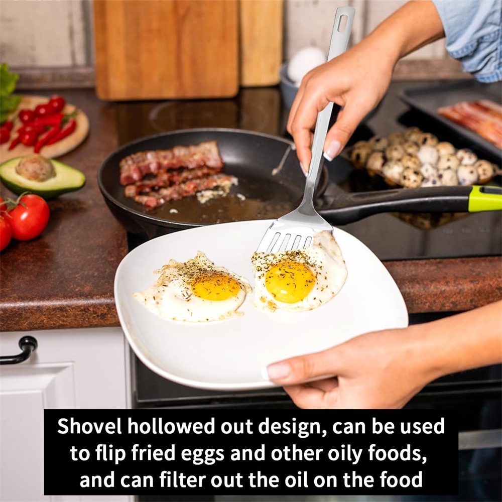 طقم ملاعق طهي من الفولاذ المقا - مراجعة Offset Spatula Set وسعره