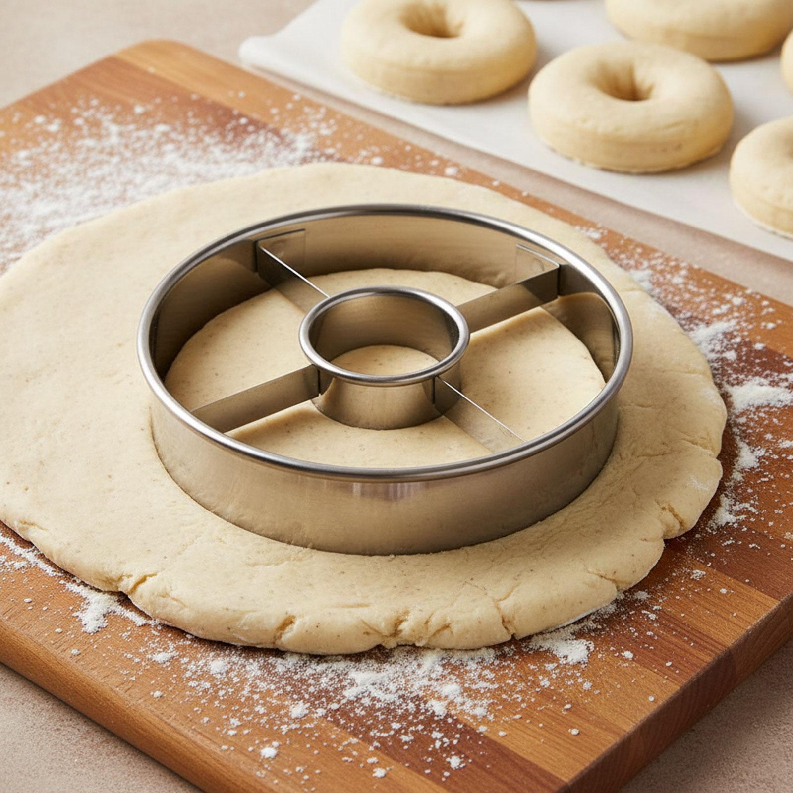 أداة تقطيع الدونات من الفولاذ  - مراجعة Baking Kitchen At Home وسعره