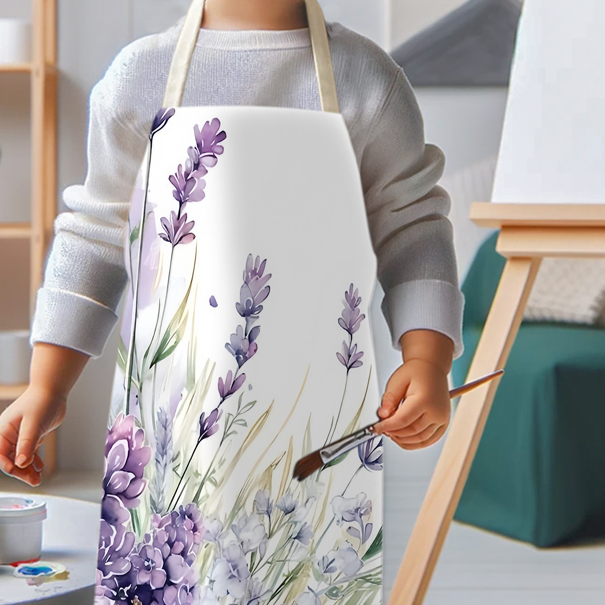 مريلة مطبخ من الكتان بتصميم قد - مراجعة Kitchen Witch Baking وسعره