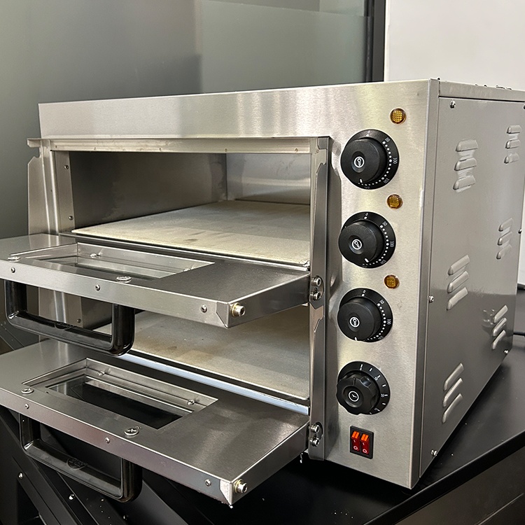 فرن كهربائي تجاري من الفولاذ ا - مراجعة Commercial Kitchen Baking Oven وسعره