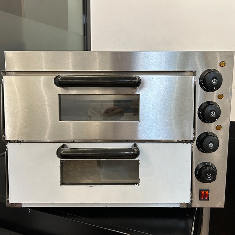 فرن كهربائي تجاري من الفولاذ ا - مراجعة Commercial Kitchen Baking Oven وسعره