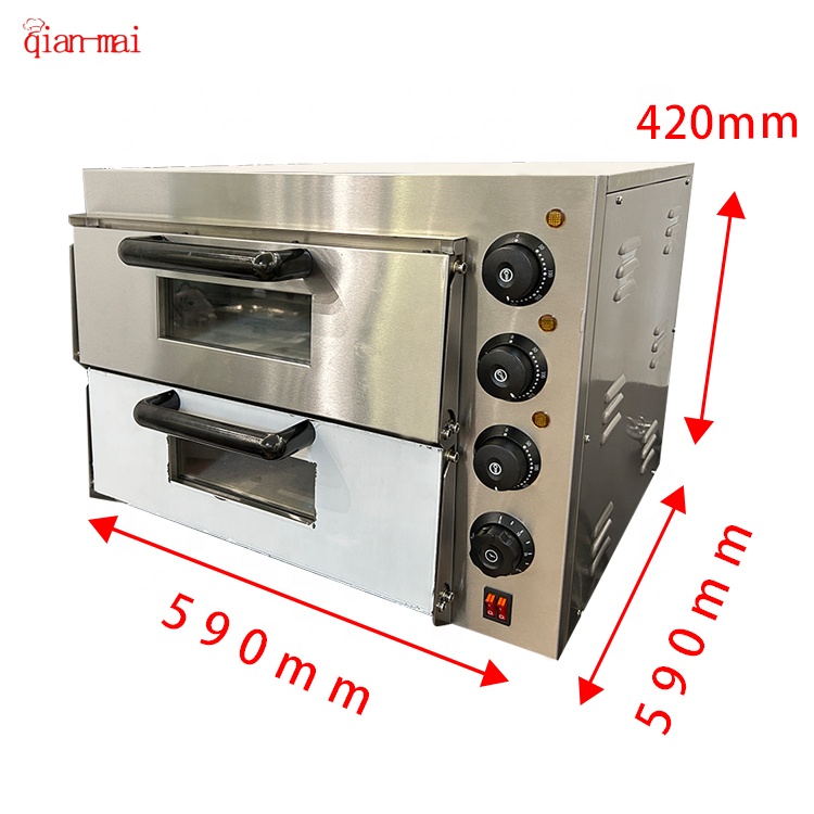 فرن كهربائي تجاري من الفولاذ ا - مراجعة Commercial Kitchen Baking Oven وسعره