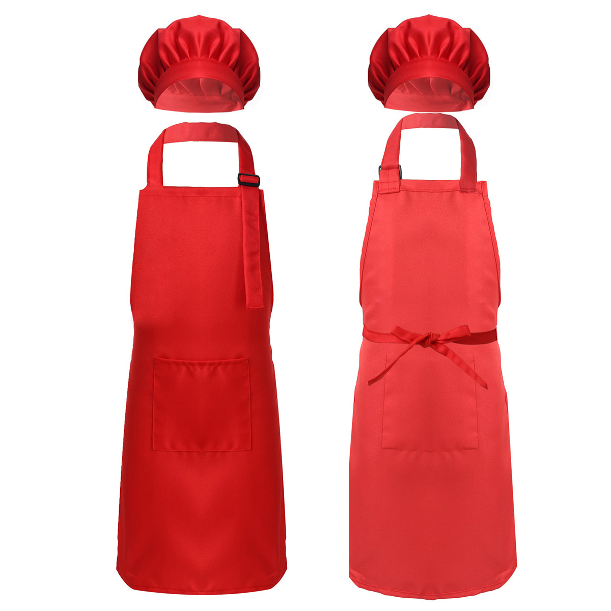 طقم مريلة وقبعة شيف قابلة للتع - مراجعة Baking Kitchen Set Up وسعره