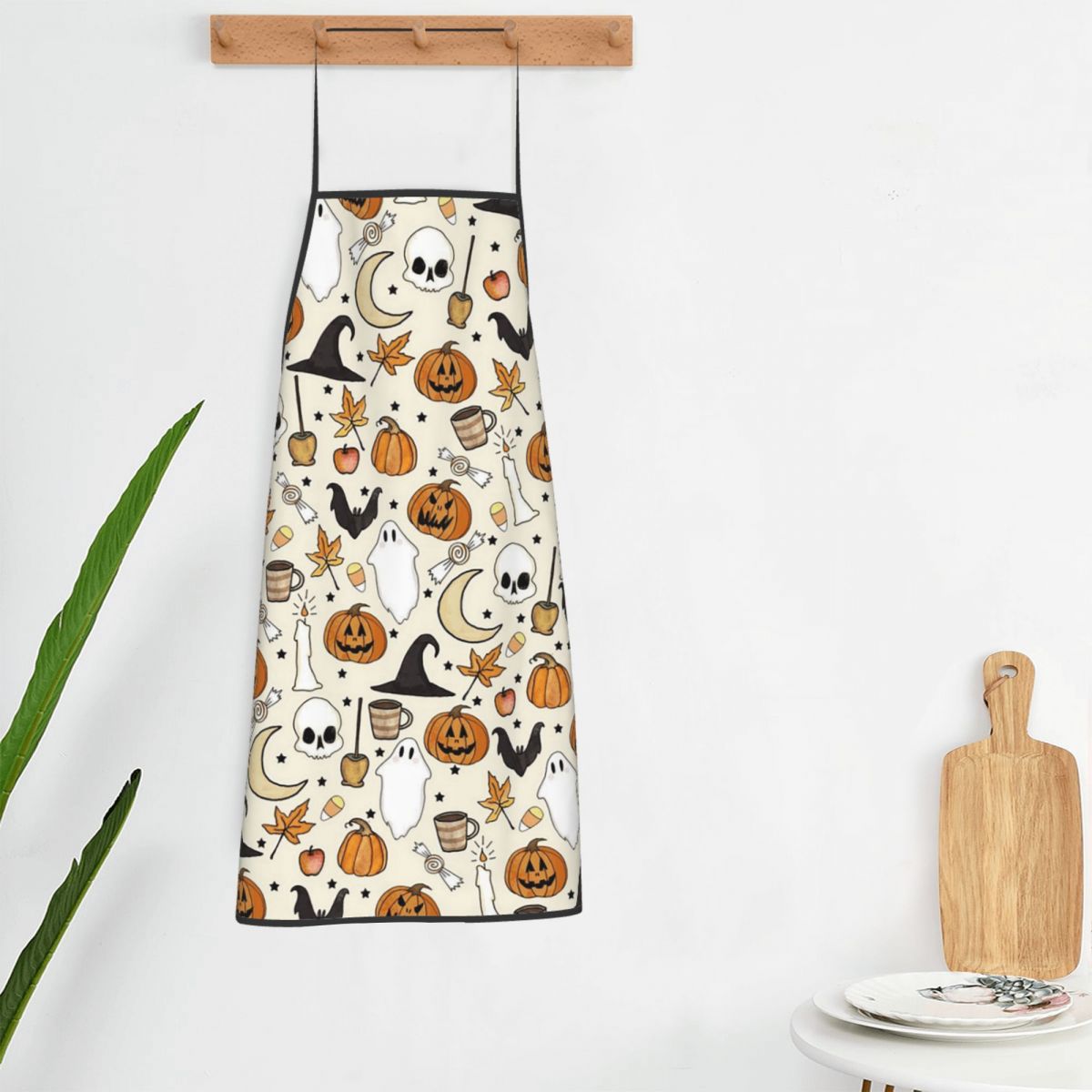 مريلة مطبخ بتصميمات الهالوين ( - مراجعة Kitchen Witch Baking وسعره