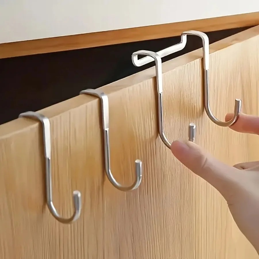 1/5 قطع من خطافات الفولاذ المق - مراجعة Kitchen Baking Organization وسعره