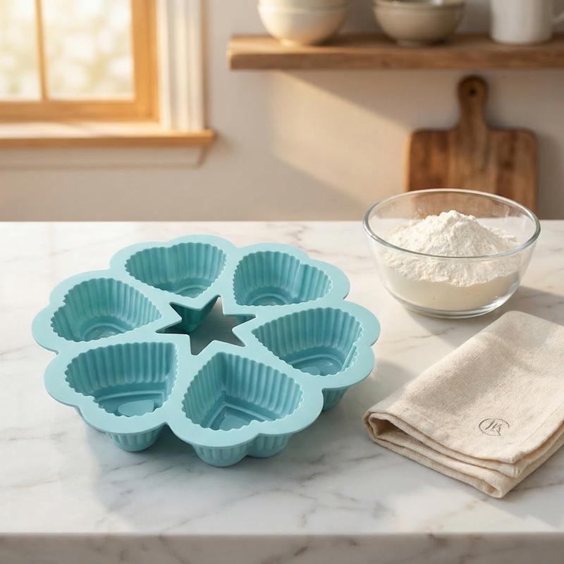 قالب كيك سيليكون غير لاصق على  - مراجعة Kitchen Essentials Baking Tray وسعره